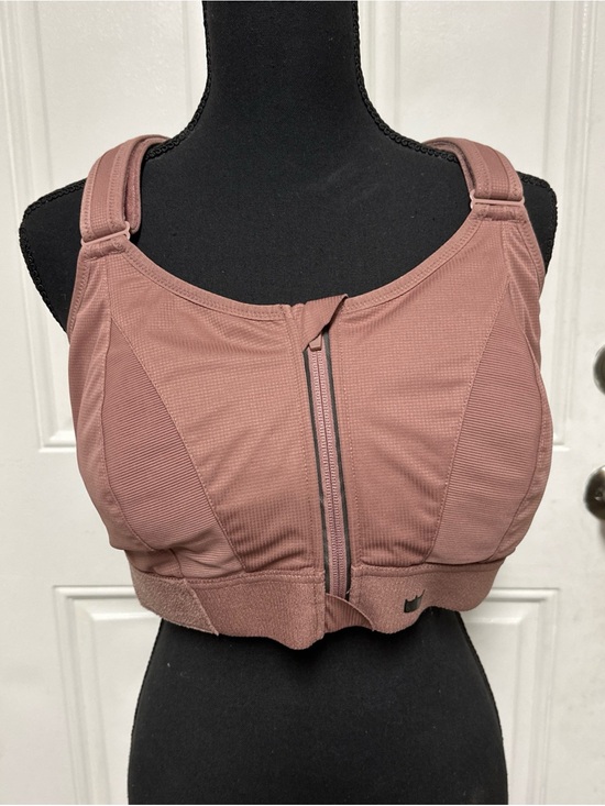 SHEFIT Other - Shefit Ultimate High Impact Zip Front Sports Bra Rose Taupe Size 3luxe